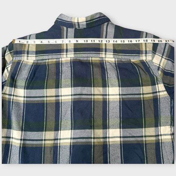 L.L. Bean Men's Sherpa-Lined Scotch Plaid Shirt Jacket Large L $100 Supersoft - Picture 3 of 7
